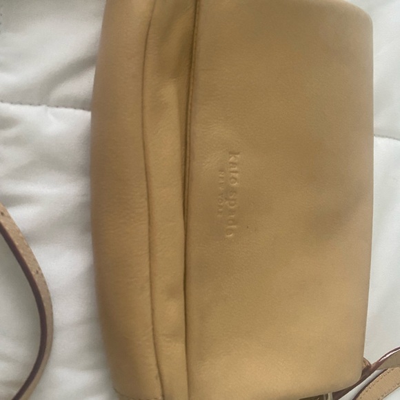 KATE SPADE Nude Leather Crossbody Bag - Picture 5 of 10